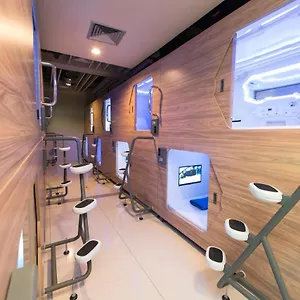  Hotel cápsula Passgo Digital Airport Bali Indonesia